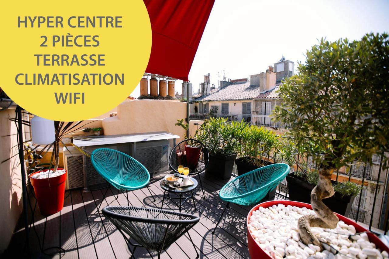 Duplex Avec Terrasse - Hyper-Centre De Toulon Apartman Kültér fotó